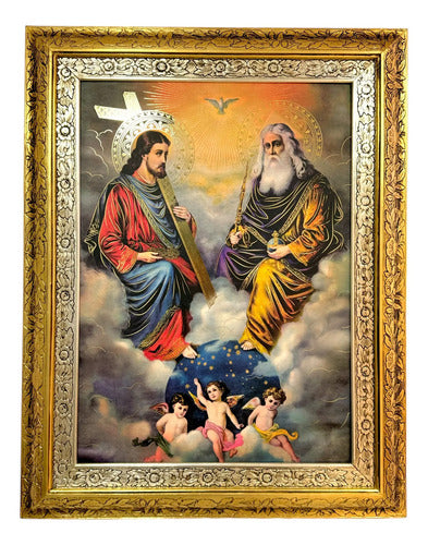 Cuadro Divina Providencia 90x70 Cm T321