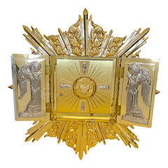 Sagrario O Tabernaculo Con Resplandor Y Expositor De Cordero