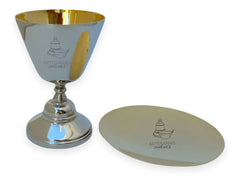 Caliz Mini Plateado C02 Para Iglesia O Capilla C02