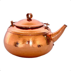 Cafetera O Tetera Con Tapa De Cobre Artesanal De 3 Litros