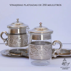 Juego De Vinajeras Para Agua Y Vino A953 Uvas