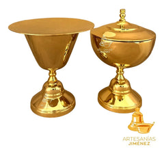 Caliz Y Copon Mini Dorado Liso C01