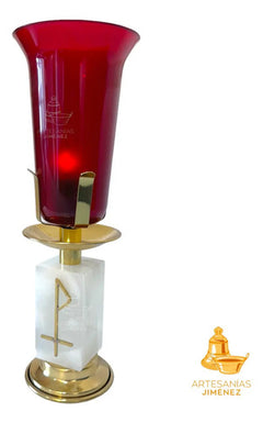 Candeleros Eléctricos Para El Santísimo Cuadrados Semanario Dorado