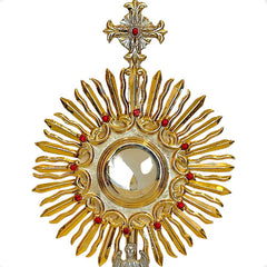 Custodia Eucarística Ostensorio Santísimo Tradicional 52 Cm