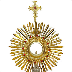 Custodia Eucarística Ostensorio Santísimo Tradicional 65 Cm