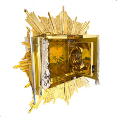 Sagrario Con Expositor Y Resplandor Cordero Iglesia 2 Puerta