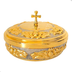 Copon Para Hostias Tipo Panera Liturgico Eucaristia 250 Oro