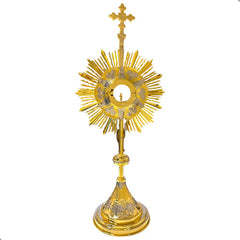 Custodia Tradicional Católica Liturgia Ostensorio C002
