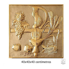 Sagrario O Tabernaculo Para Iglesia Con Simbolos Liturgicos