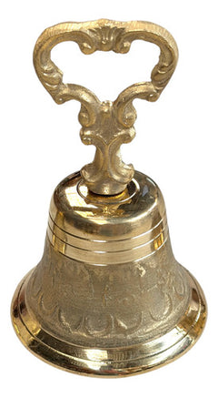 Campanilla (campana) No. 5 De Bronce Corazon