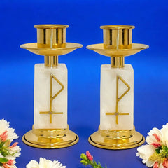 Candeleros De Mesa Para Altar Iglesia Artículos Religiosos