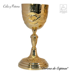 Caliz Y Patena Corona De Espinas Grande