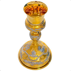 Cáliz para iglesia con patena modelo Corona de Espinas