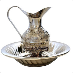 Lavatorio O Lavabo Con Bandeja De Comunion Liturgico Grande