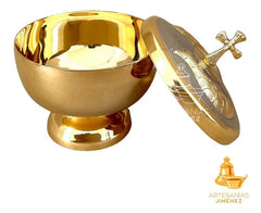Copon O Cesto Litúrgico Chico Económico 150 Hostias Dorado