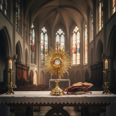 Custodia Tradicional Liturgica Ostensorio Santísimo