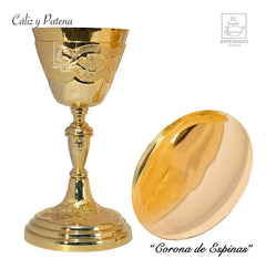 Caliz Y Patena Corona De Espinas