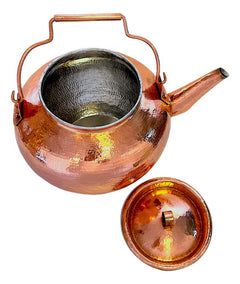 Cafetera O Tetera De Cobre Artesanal 5 Litros Cobre