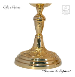 Caliz Y Patena Corona De Espinas Grande