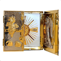 Sagrario O Tabernaculo Con Expositor 45x45 Cm Simbolos