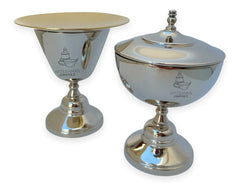 Caliz Y Copon Mini Plateado Liso C02