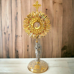 Custodia Eucaristica Ostensorio 70 Cm Angel Custodio C1