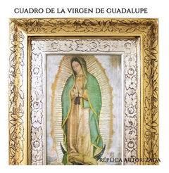 Cuadro De La Virgen De Guadalupe 53x41 Cm