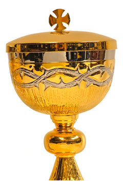 Caliz Copon Y Patena Liturgico Espinas C2