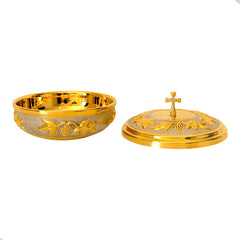 Copon Para Hostias Tipo Panera Liturgico Eucaristia 250 Oro