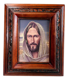 Cuadro Virgen De Fatima Nogal C12