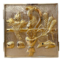 Sagrario Con Expositor De Santísimo Símbolos Litúrgicos C09