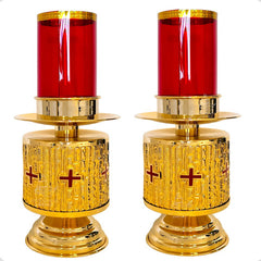 Candeleros Para Altar De Iglesia O Capilla Cruces Grandes Cruces