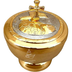 Copon O Cesto Litúrgico Chico Económico 150 Hostias Dorado