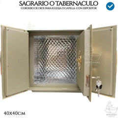 Sagrario O Tabernaculo Con Expositor Para Iglesia O Capilla