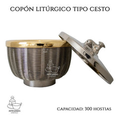 Copon Liturgico O Cesto 300 Hostias