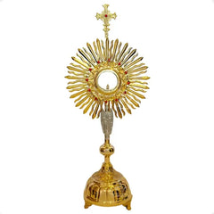 Custodia Eucarística Ostensorio Santísimo Tradicional 65 Cm