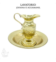 Lavatorio Liturgico Jofaina Aguamanil