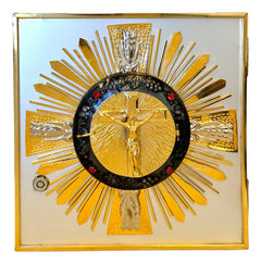 Sagrario O Tabernáculo Con Expositor De Santísimo Cristo