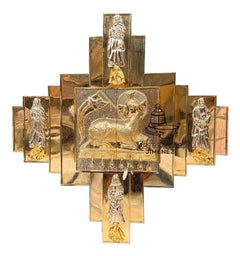 Sagrario Con Expositor De Santisimo 40x40 Marco De 110 Cm