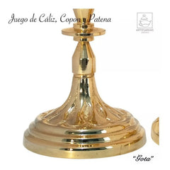 Caliz Copon Y Patena Para Iglesia O Capilla C312 Litúrgico