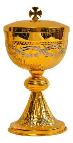 Caliz Copon Y Patena Liturgico Espinas C1