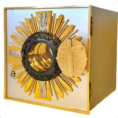 Sagrario O Tabernáculo Con Expositor De Santísimo Cristo