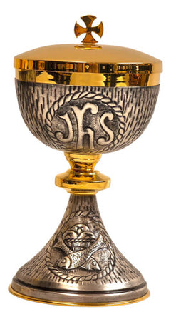 Caliz Copon Y Patena Liturgico Vaso Sagrado D01