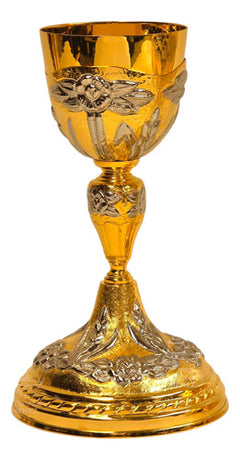 Caliz Copon Y Patena Vasos Sagrados Liturgico Extra Grande