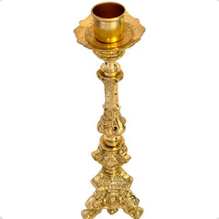 Candelero O Candelabro Barroco De 60 Cm De Bronce (1 Pieza) Bronce