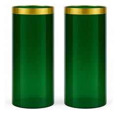 Acrílicos O Pantallas Para Cirial Color Verde