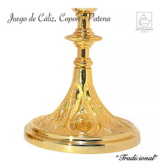 Caliz Y Patena Para Iglesia O Capilla Tradicional C02