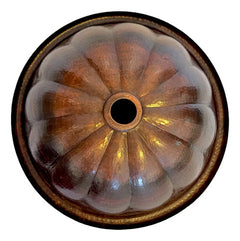 Lavamanos O Lavabo De Cobre Martillado 43 Cm Gajos Patinado Cobre Envejecido Cobre Envejecido