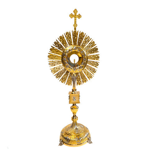 Custodia Eucarística Ostensorio Santísimo 115 Cm Cristo Rey