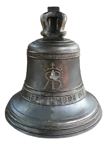 Campana De Bronce Envejecida De 100 Kg Personalizada